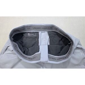 Under Armour Shorts Mens 36 Gray Mesh LIMITED USE Chino Golf Performance